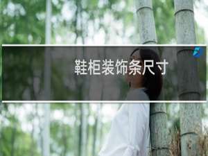 鞋柜装饰条尺寸