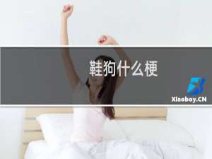 鞋狗什么梗