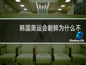 韩国奥运会朝鲜为什么不参加