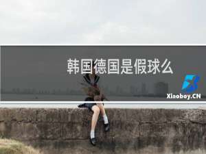 韩国德国是假球么