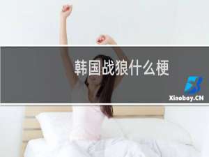 韩国战狼什么梗