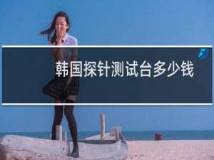 韩国探针测试台多少钱
