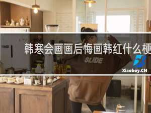 韩寒会画画后悔画韩红什么梗