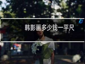 韩影画多少钱一平尺
