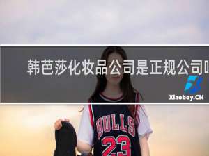 韩芭莎化妆品公司是正规公司吗