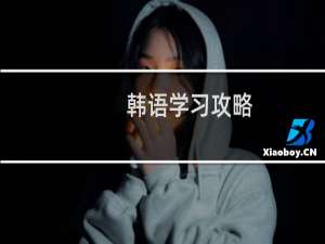 韩语学习攻略