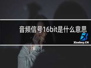 音频信号16bit是什么意思