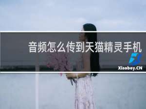 音频怎么传到天猫精灵手机