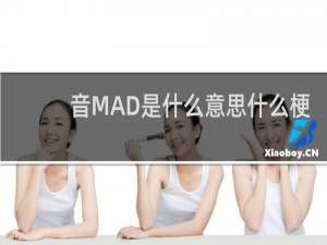 音MAD是什么意思什么梗