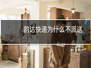 韵达快递为什么不派送