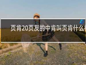 页肯 页友的中肯叫页肯什么梗