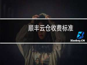 顺丰云仓收费标准