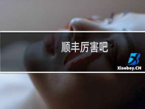 顺丰厉害吧