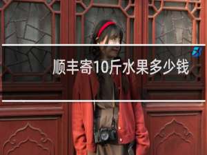 顺丰寄10斤水果多少钱