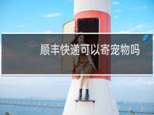 顺丰快递可以寄宠物吗