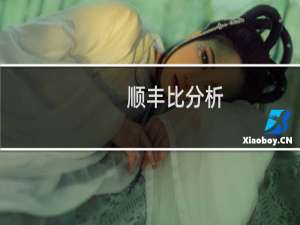 顺丰比分析