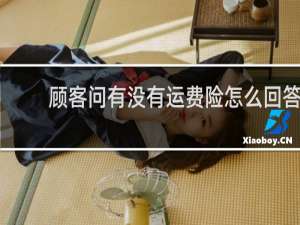 顾客问有没有运费险怎么回答