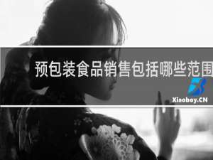 预包装食品销售包括哪些范围
