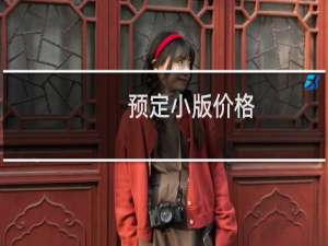 预定小版价格