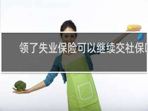 领了失业保险可以继续交社保吗