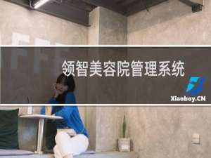 【领智美容院管理系统】免费领智美容院管理系统软件下载