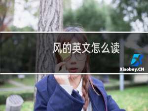 风的英文怎么读