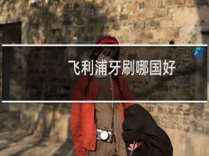 飞利浦牙刷哪国好