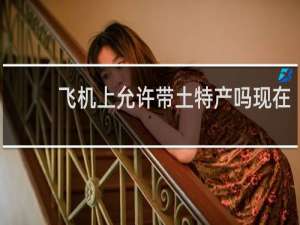 飞机上允许带土特产吗现在