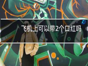 飞机上可以带2个口红吗