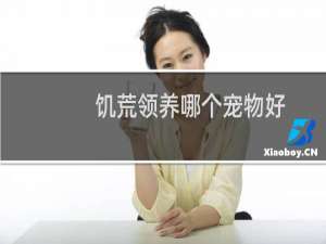 饥荒领养哪个宠物好