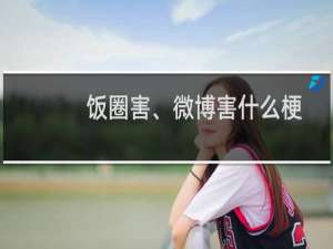 饭圈害、微博害什么梗