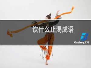 饮什么止渴成语