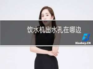 饮水机出水孔在哪边