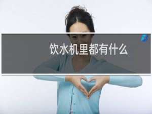 饮水机里都有什么