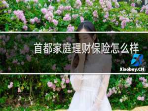 首都家庭理财保险怎么样