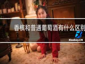 香槟和普通葡萄酒有什么区别