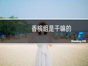 香槟组是干嘛的