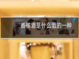 香槟酒是什么酒的一种