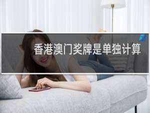 香港澳门奖牌是单独计算的吗