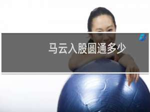 马云入股圆通多少
