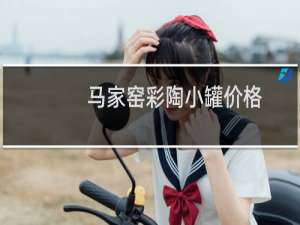 马家窑彩陶小罐价格