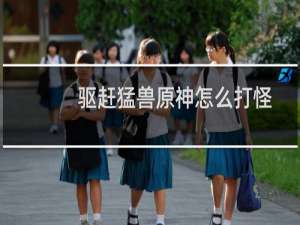 驱赶猛兽原神怎么打怪