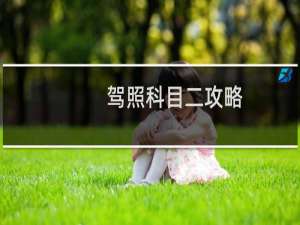 驾照科目二攻略
