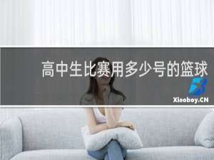 高中生比赛用多少号的篮球
