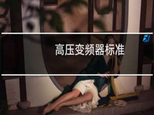 高压变频器标准