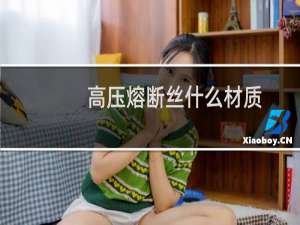 高压熔断丝什么材质