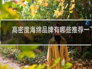 高密度海绵品牌有哪些推荐一下