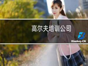 高尔夫培训公司