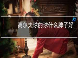 高尔夫球的球什么牌子好