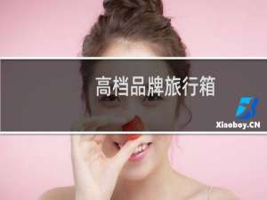 高档品牌旅行箱